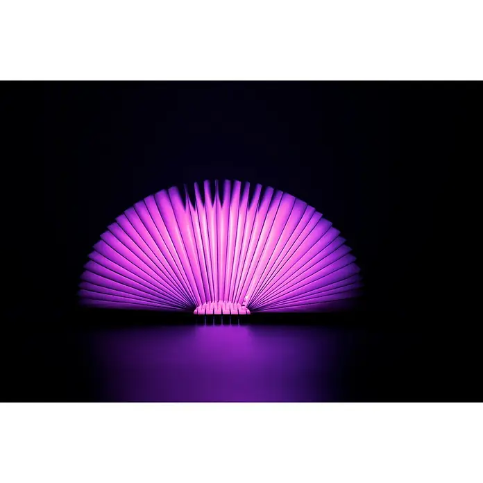 Luz de noche LED - Marrón/Transparente, 2,5 x 9 x 12,3 cm, RGBW