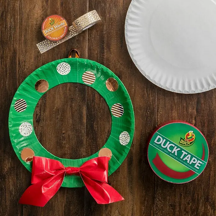 Duck Tape Kreativklebeband - Chilling Green, 9,1 m x 48 mm - Anwendungsbeispiel