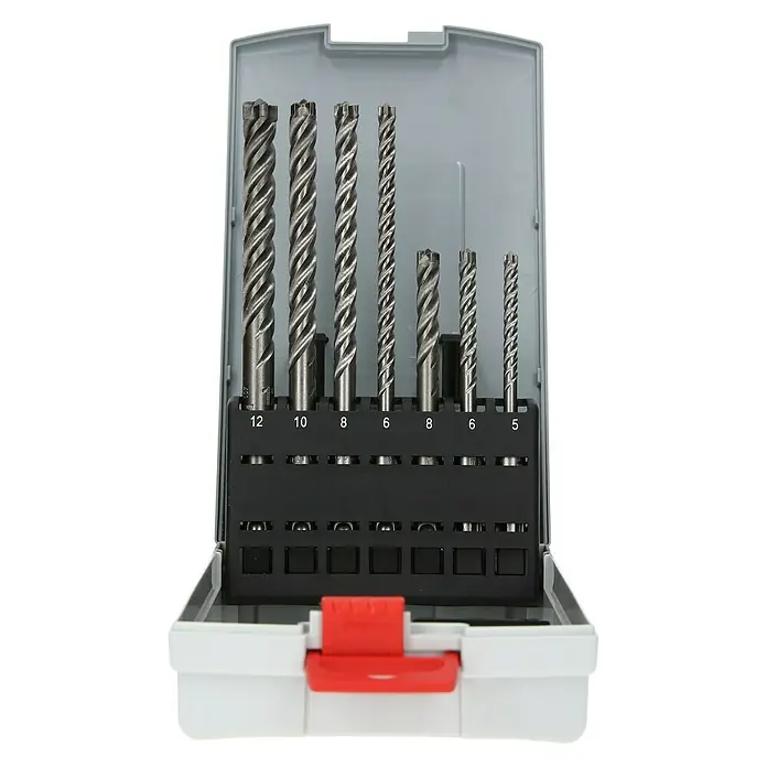 Bosch Set svrdla za beton SDS-Plus 7X - 7 -dij. - Pogled sprijeda