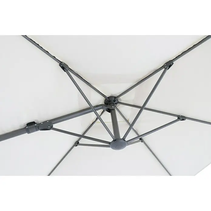Sunfun Schirmbezug Capri - Natur, Passend für: Sunfun Ampelschirmgestell Capri 200 x 250 cm