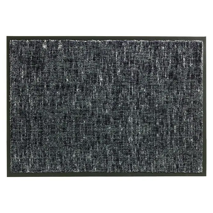 SCHÖNER WOHNEN-Kollektion Sauberlaufmatte Gitter - Anthrazit/Grau, 50 x 70 cm, 100 % Polyamid - Ansicht von oben