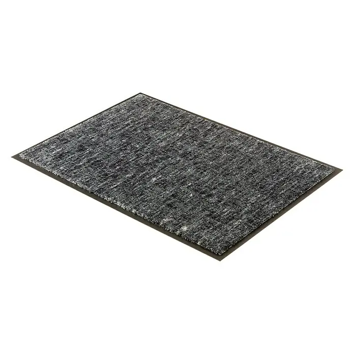 SCHÖNER WOHNEN-Kollektion Sauberlaufmatte Gitter - Anthrazit/Grau, 50 x 70 cm, 100 % Polyamid - Rechte Seitenansicht
