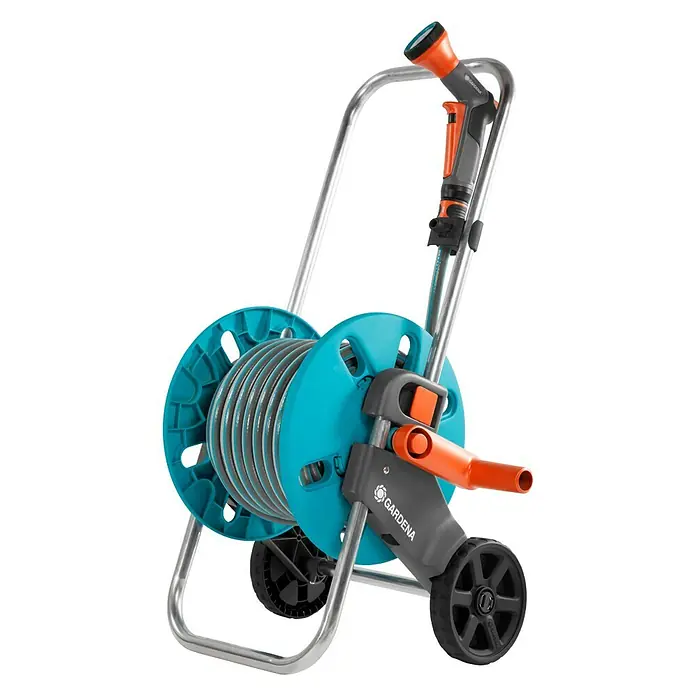 Gardena Schlauchwagen-Set AquaRoll S - Schlauchlänge: 20 m - Vorderansicht