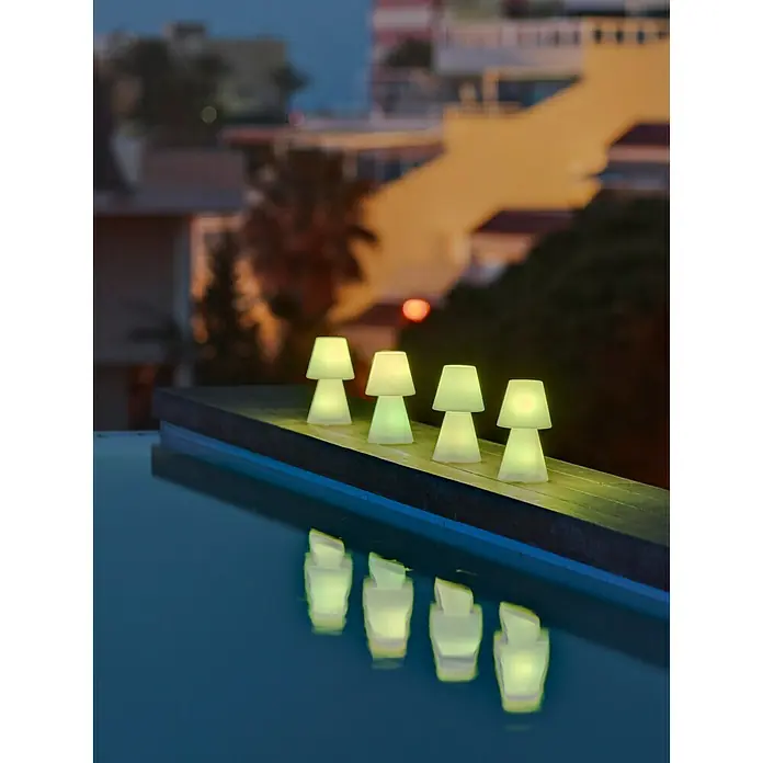 New Garden Lámpara de diseño para exterior LED Lola - 1 luz, 8 W, Blanco frío