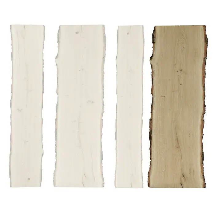 Daska za namještaj - Hrast, Ukupna širina: 36 - 40 cm, 120 x 2,6 cm