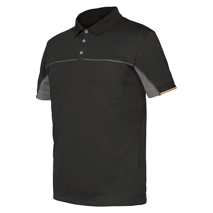Industrial Starter Stretch Polo Extreme - Medida: XL, Gris oscuro