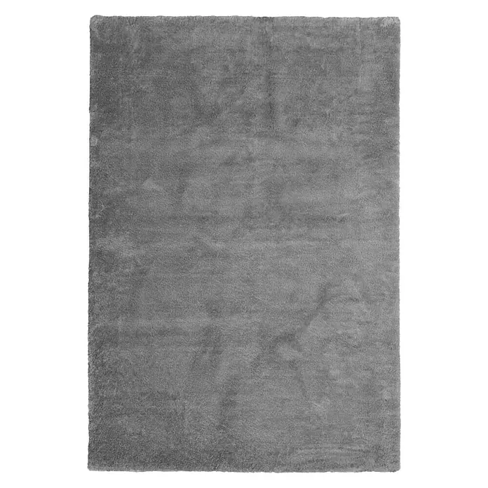 Alfombra Flow - Gris, 100 x 50 cm, 100% poliéster