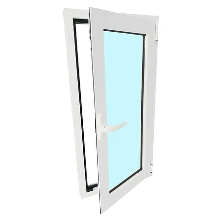 Solid Elements  Ventana de aluminio Practicable Oscilobatiente