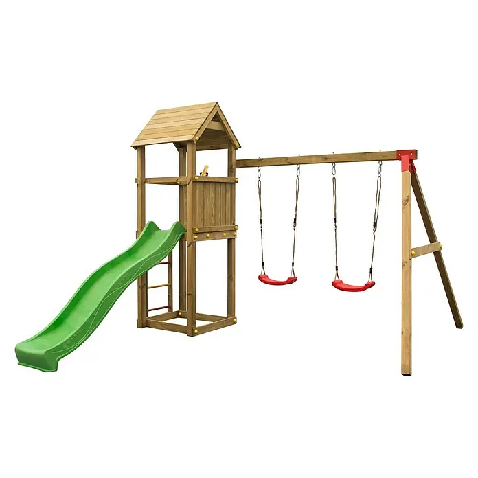 Kiehnholz Kinderspielturm - 389 x 318 x 252 cm