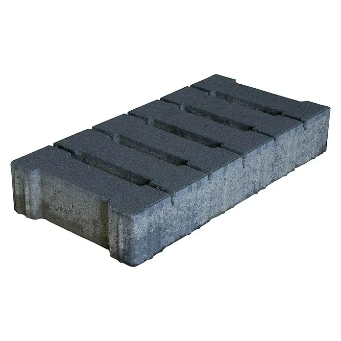 EHL Pflasterstein Modern Öko - Anthrazit, 50 x 25 x 8 cm, Beton