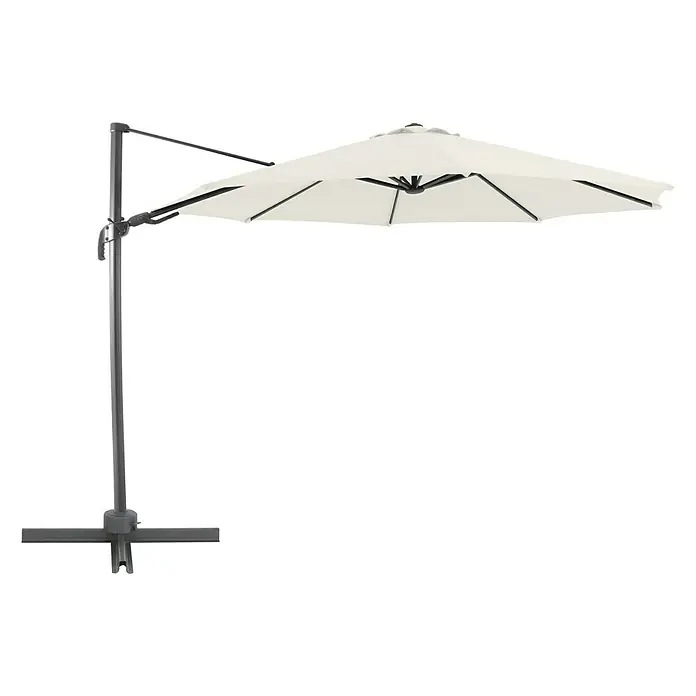 Sunfun Schirmbezug Capri - Natur, Passend für: Sunfun Ampelschirmgestell Capri Ø 350 cm