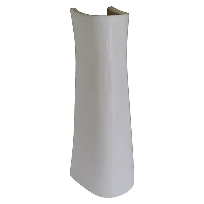 Pedestal de lavabo pequeño Bahia - Porcelana, Blanco