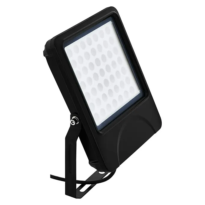 Eglo LED-Außenstrahler Gambettola - 22,5 x 4,8 x 27,5 cm, 45 W, Anthrazit, IP66 - Vorderansicht
