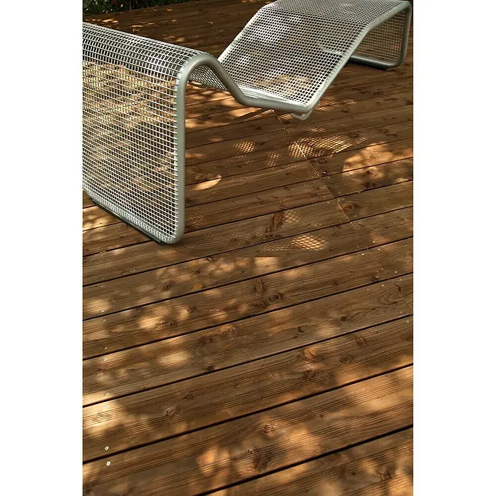 Tarima para terraza - 200 x 14,5 x 2,8 cm, Teca - Foto ambiente