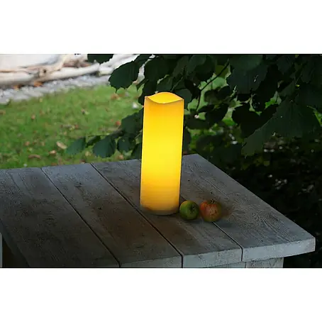 Flower Power  Vela LED para exteriores Media