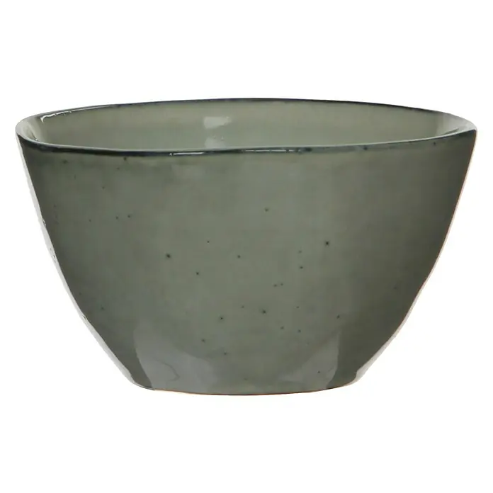 Ukrasna posuda Tabo - Ø x V: 11 x 5 cm, Sive boje