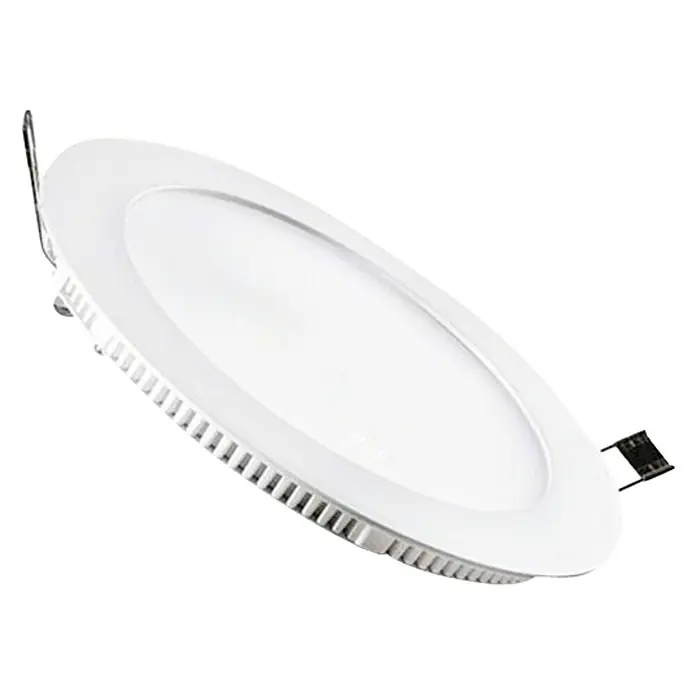 Downlight LED empotrable Epistar - 18 W, L x An x Al: 22 x 22 x 1 cm, Blanco, Blanco cálido