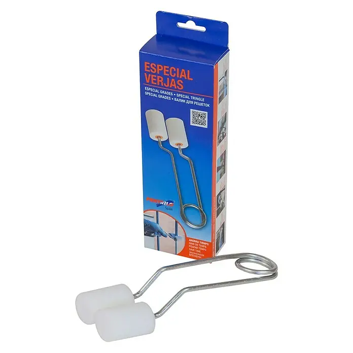 Rodillo especial para verjas - Diámetro: 6 mm, Blanco