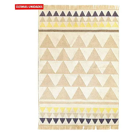 Alfombra Kilim geométrico