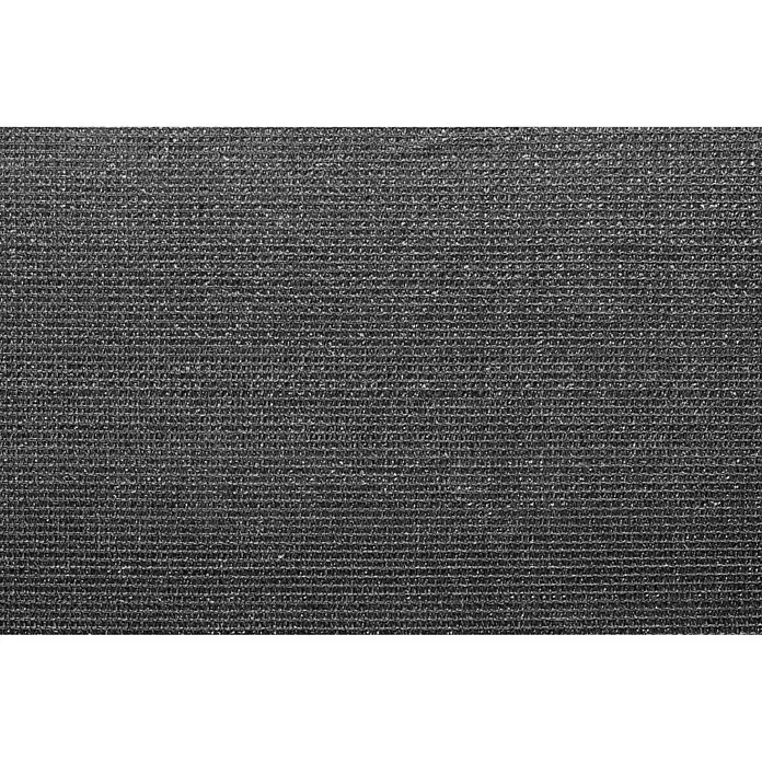Sichtschutzmatte Classic - 2.500 x 180 cm, Kunststoff, Anthrazit - Detailaufnahme