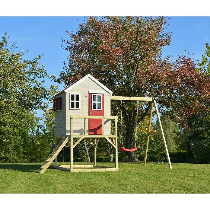 Wendi Toys Spielhaus Zebra - 192 x 350 cm - Stimmungsaufnahme