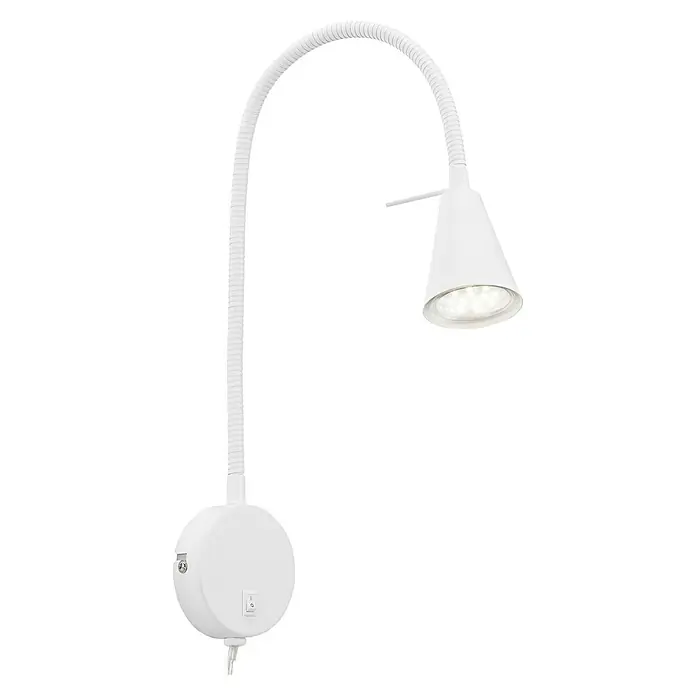 Briloner Led-wandspot 1 x wandlamp, 1 x ledlichtbron - 4 W, Wit, l x b x h: 5,8 x 20,5 x 45 cm