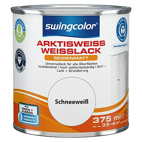 swingcolor  Weißlack Arktisweiß