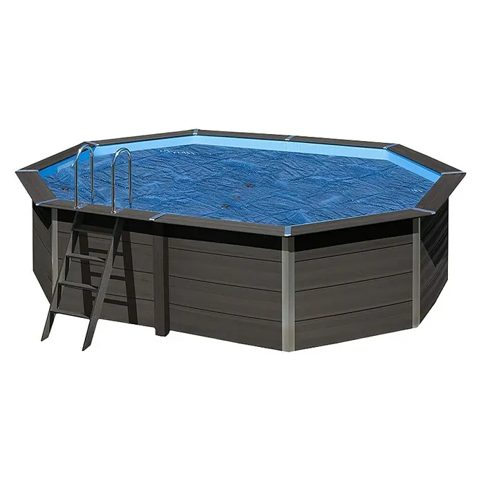 Gre Pool-Abdeckplane Isotherm - Stärke: 400 µm, L x B: 473 x 333 cm, Polyethylen - Ansicht von oben