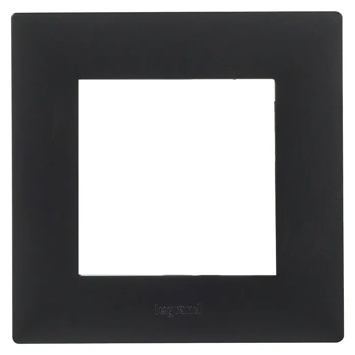 Legrand Niloé Step Marco - Antracita, x 1, Plástico, Montaje en la pared