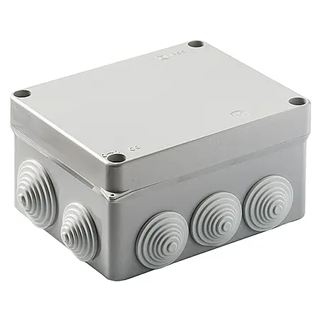 Famatel  Caja de superficie para estancias con humedad con conos
