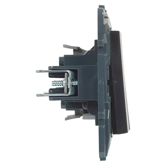 Legrand Niloé Step Conmutador doble - Antracita, Montaje en la pared, Plástico