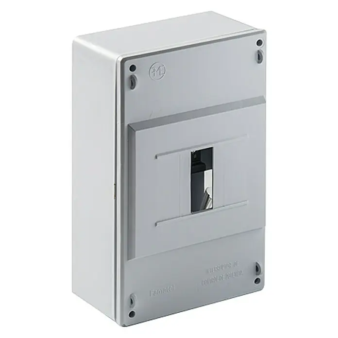 Famatel Cuadro eléctrico de superficie ICP32 - 1 ud., Número de módulos: 1 ud., IP40