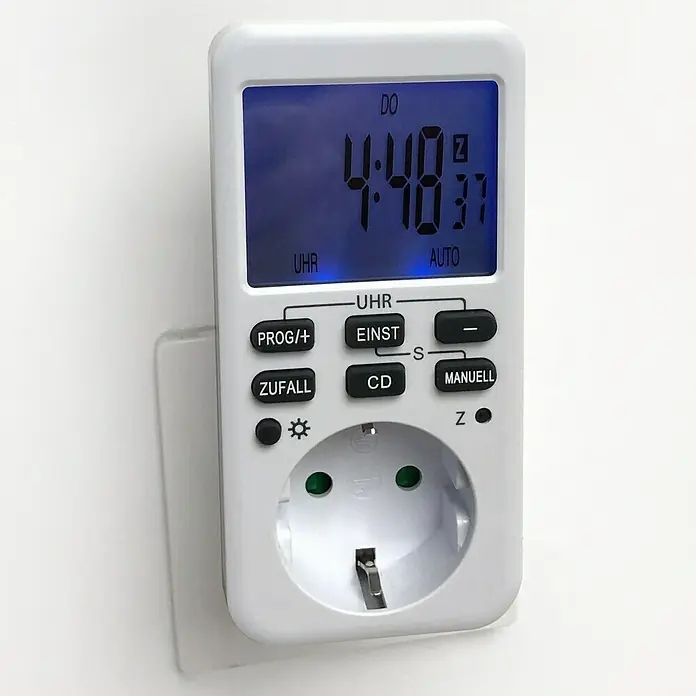 Voltomat Zeitschaltuhr - Digital, Weiß, Max. Anschlussleistung: 3.600 W