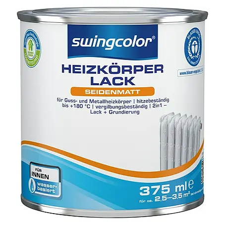 swingcolor  Heizkörperlack Acryl