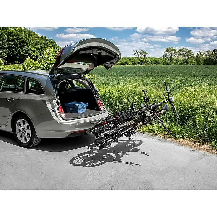 Eufab Fahrradträger Finch - Geeignet für: 2 Fahrräder/E-Bikes, Traglast: 60 kg