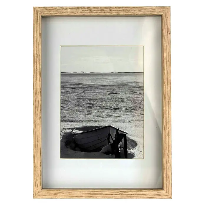 Accent Bilderrahmen Aura - Eiche, 21 x 29,7 cm / DIN A4, Holz - Vorderansicht