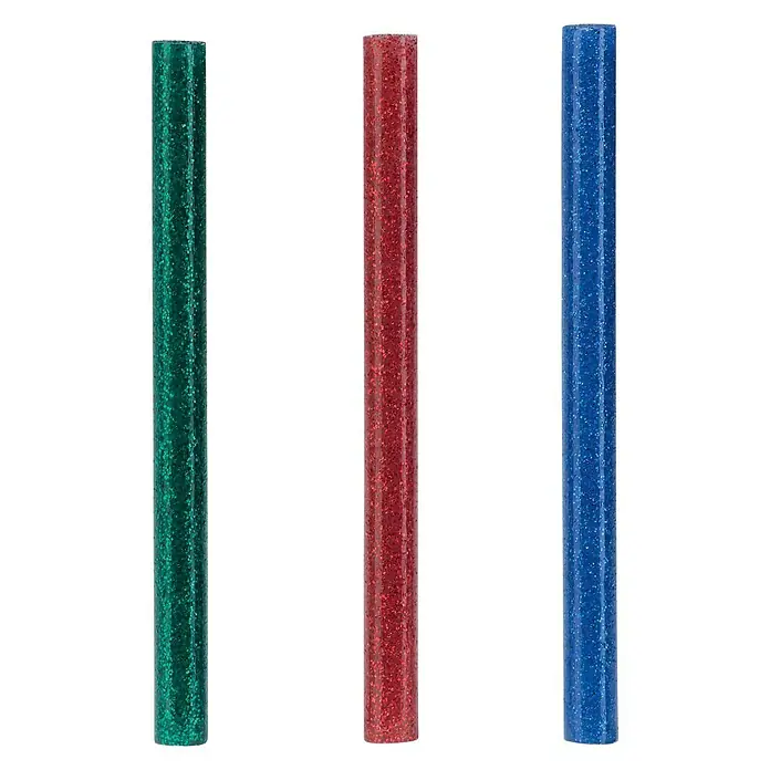 Rapid Klebepatronen - Durchmesser Klebepatrone: 7 mm, Glitzernd - Detailaufnahme