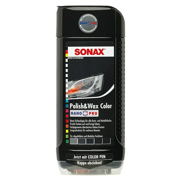 Sonax Politur Schwarz - Inhalt: 500 ml - Vorderansicht