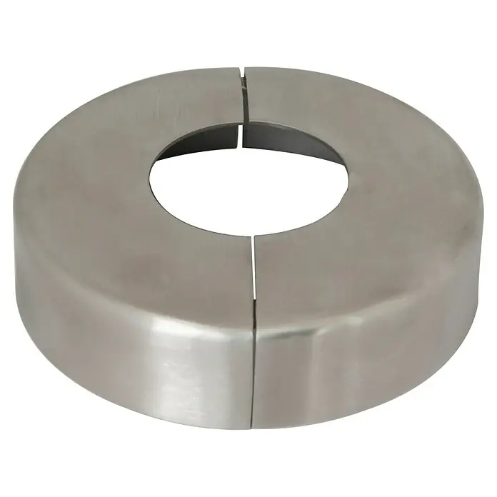 Treba Frewa Rosette E92 - Edelstahl V2A, Durchmesser: 105 mm, Passend für: Treba Frewa Geländerstab Grundplatte E2/E40/E81 - Ansicht von oben
