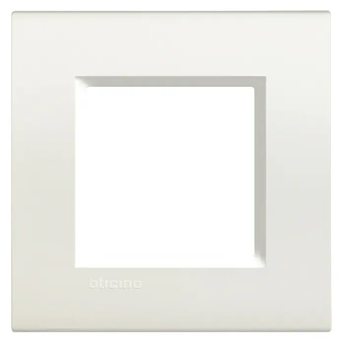 Bticino Living Light Marco - Blanco, x 1, Plástico, Montaje en la pared