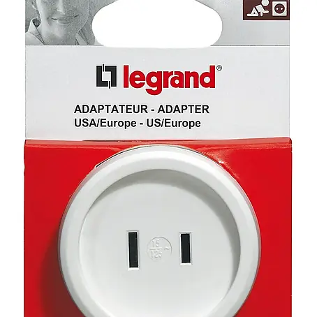 Legrand  Adaptador USA/Europa
