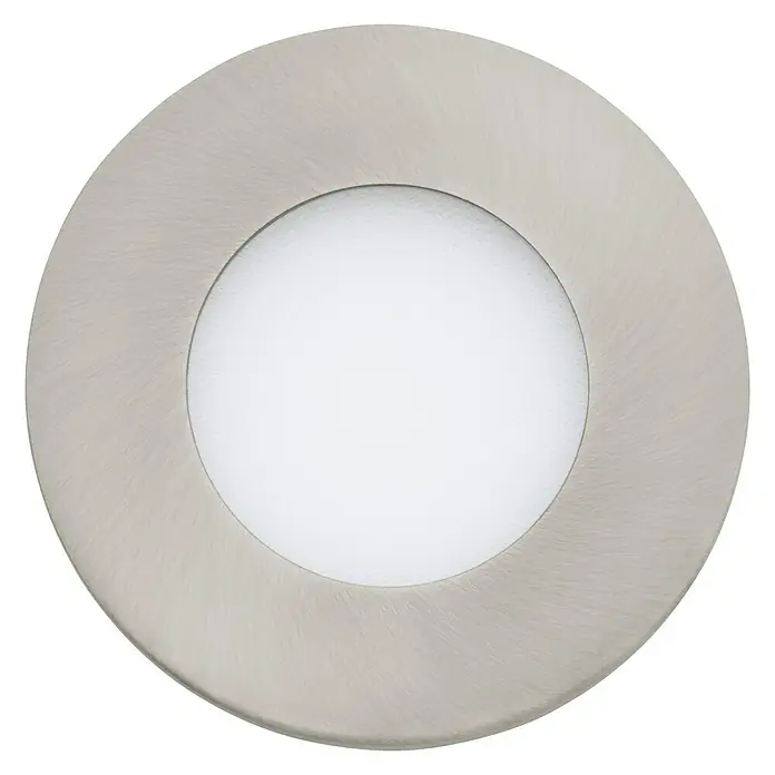 Eglo Led-inbouwspot Fueva 1 - 2,7 W, l x b: 8,5 x 8,5 cm, Warm wit, Gegoten metaal - Vooraanzicht