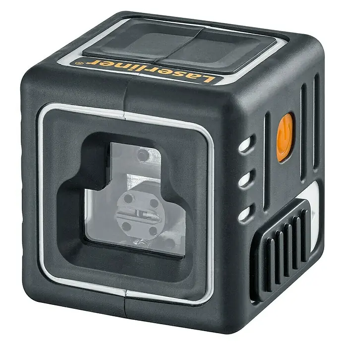 Laserliner Kreuzlinienlaser CompactCube 3 - Max. Arbeitsbereich: 15 m - Linke Seitenansicht