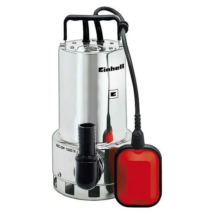 Einhell Bomba para aguas residuales GH-DP 1020 N - 1.000 W, Capacidad de bombeo máx.: 18.000 l/h