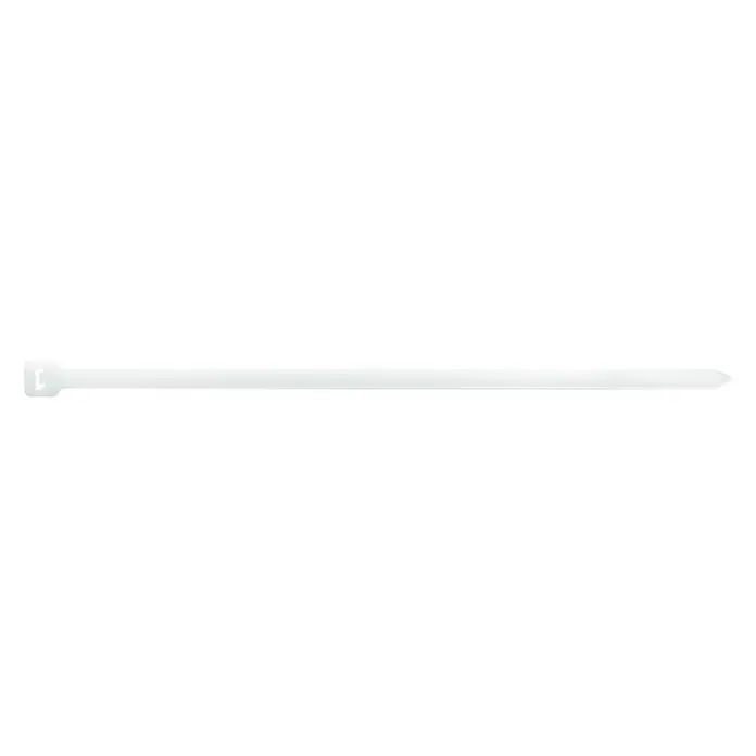 Index Bridas para cables de Nylon - Blanco, L x An: 100 x 2,5 mm, 100 uds.