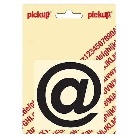 Pickup  Sticker @ zwart