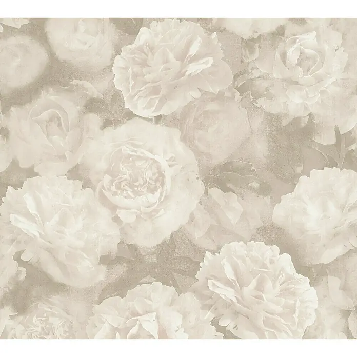 AS Creation Neue Bude 2.0 ED II Flis tapeta - Krem-bež, Floral, 10,05 x 0,53 m - Detaljan prikaz