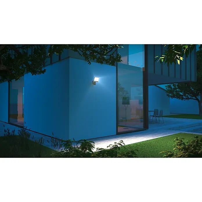 Steinel LED-Außenwandleuchte XLED CAM - 21 W, 16,7 x 21 x 27,5 cm, IP44