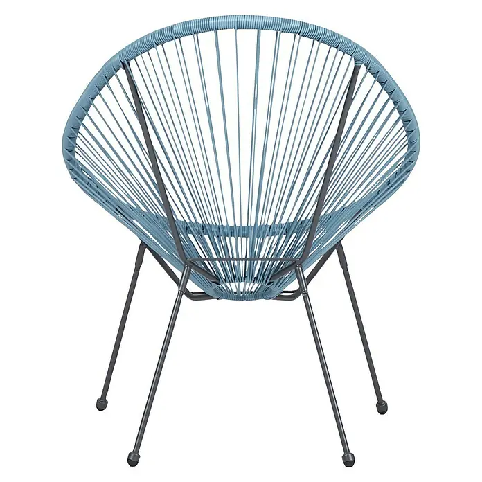Gartensessel Relax - L x B x H: 73 x 76 x 89 cm, Kunststoff, Ombre Blue