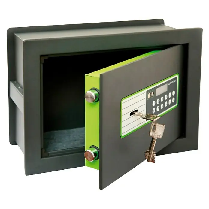 Arregui Caja fuerte empotrable Supra 241060 - Cerradura de combinación electrónica, L x An x Al: 36 x 25 x 39 cm